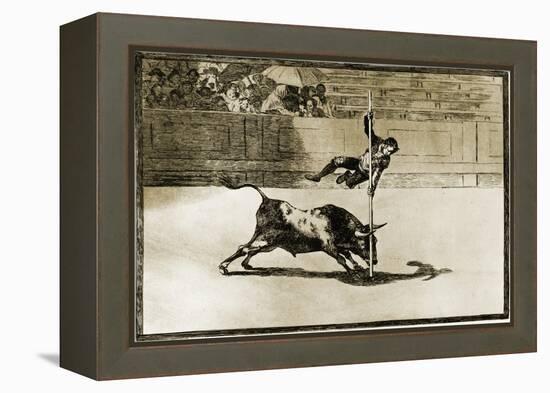 La Tauromaquia Series-Francisco de Goya-Framed Premier Image Canvas