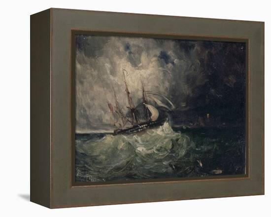 La tempête-Félix Ziem-Framed Premier Image Canvas