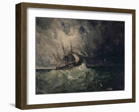 La tempête-Félix Ziem-Framed Giclee Print