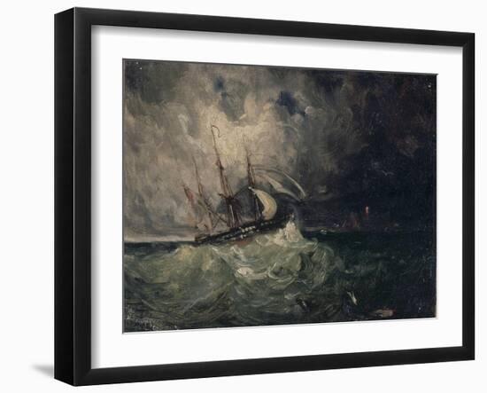 La tempête-Félix Ziem-Framed Giclee Print