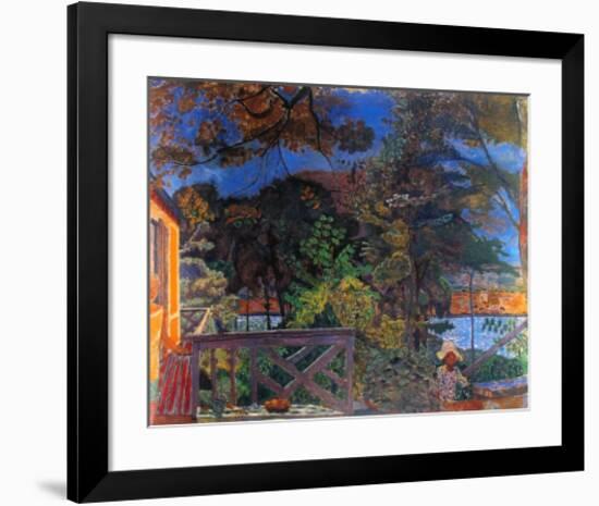 La Terasse, 1928-Pierre Bonnard-Framed Art Print