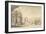 La terrasse du château de Chantilly-Jacques Rigaud-Framed Giclee Print