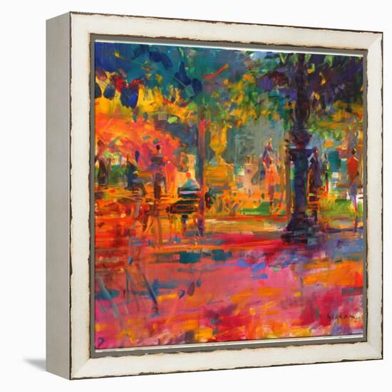 La Terrasse Du Jardin-Peter Graham-Framed Premier Image Canvas