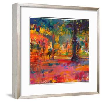 La Terrasse Du Jardin-Peter Graham-Framed Giclee Print