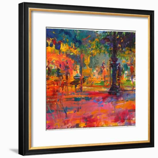 La Terrasse Du Jardin-Peter Graham-Framed Giclee Print