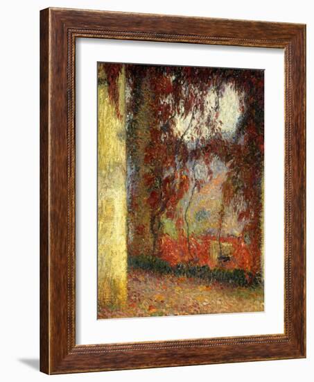 La Terrasse-Henri Martin-Framed Giclee Print