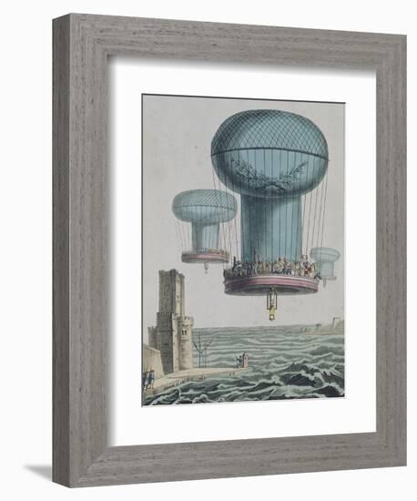 La thilorière ou descente en Angleterre. 13 prairial An XI.-null-Framed Giclee Print