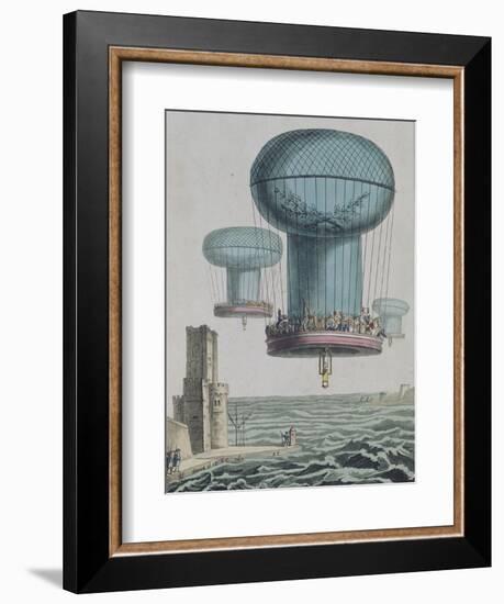 La thilorière ou descente en Angleterre. 13 prairial An XI.-null-Framed Giclee Print