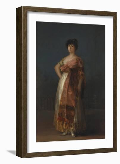 La Tirana-Francisco de Goya-Framed Giclee Print