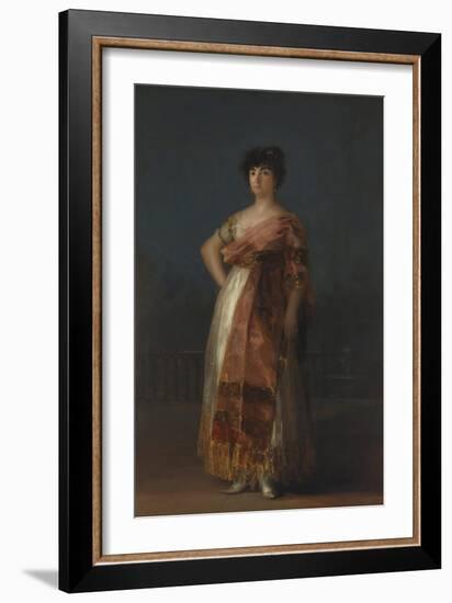 La Tirana-Francisco de Goya-Framed Giclee Print