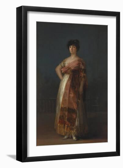 La Tirana-Francisco de Goya-Framed Giclee Print