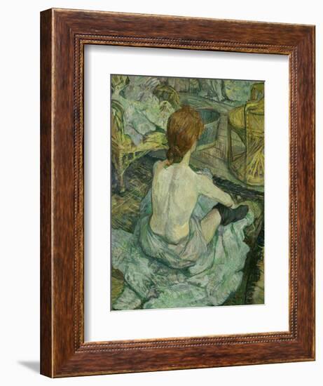 La Toilette, 1896-Henri de Toulouse-Lautrec-Framed Giclee Print