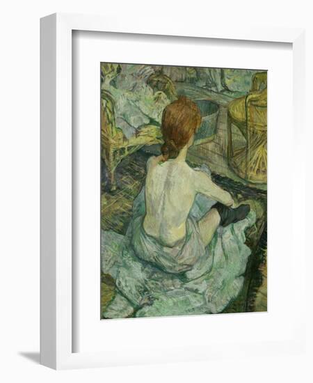 La Toilette, 1896-Henri de Toulouse-Lautrec-Framed Giclee Print