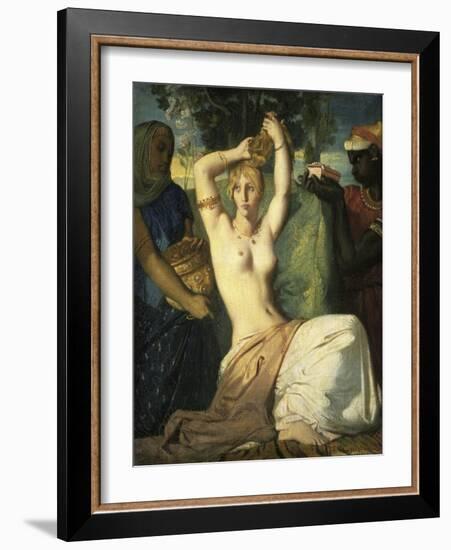 La Toilette D'Esther, c.1841-Theodore Chasseriau-Framed Giclee Print