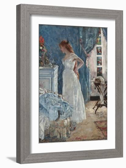 La Toilette' (Painting)-Henri Gervex-Framed Giclee Print