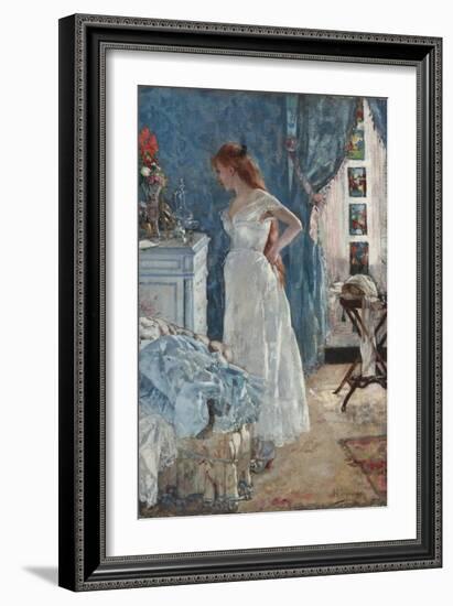 La Toilette' (Painting)-Henri Gervex-Framed Giclee Print