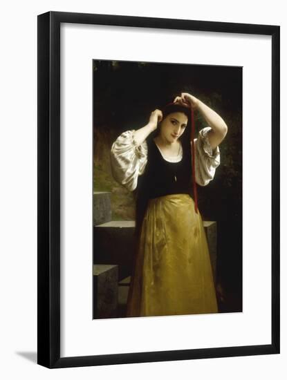 La Toilette Rustique, 1869-William Adolphe Bouguereau-Framed Giclee Print