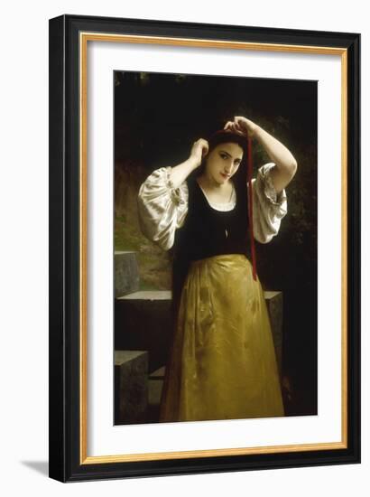 La Toilette Rustique, 1869-William Adolphe Bouguereau-Framed Giclee Print