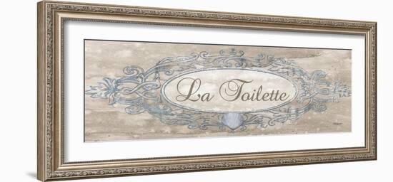 La Toilette Sign - Mini-Todd Williams-Framed Photographic Print