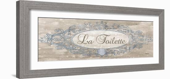 La Toilette Sign - Mini-Todd Williams-Framed Photographic Print