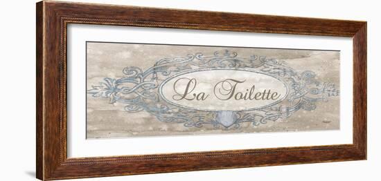 La Toilette Sign - Mini-Todd Williams-Framed Photographic Print