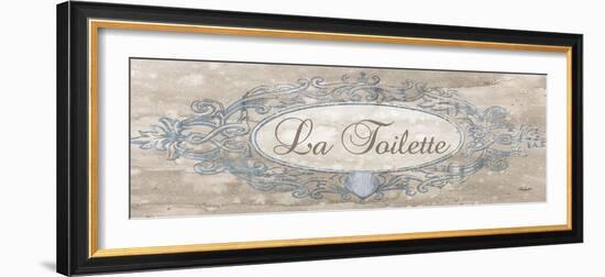 La Toilette Sign - Mini-Todd Williams-Framed Photographic Print