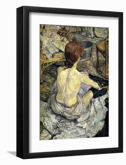 La Toilette-Henri de Toulouse-Lautrec-Framed Giclee Print