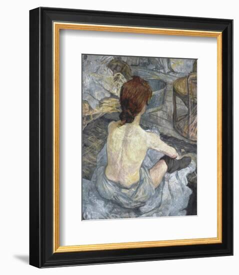 La Toilette-Henri de Toulouse-Lautrec-Framed Giclee Print