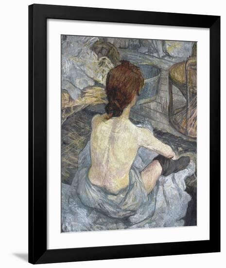 La Toilette-Henri de Toulouse-Lautrec-Framed Art Print