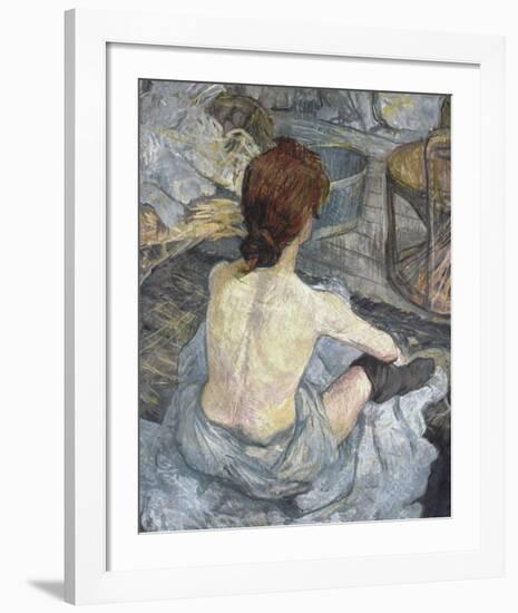 La Toilette-Henri de Toulouse-Lautrec-Framed Art Print