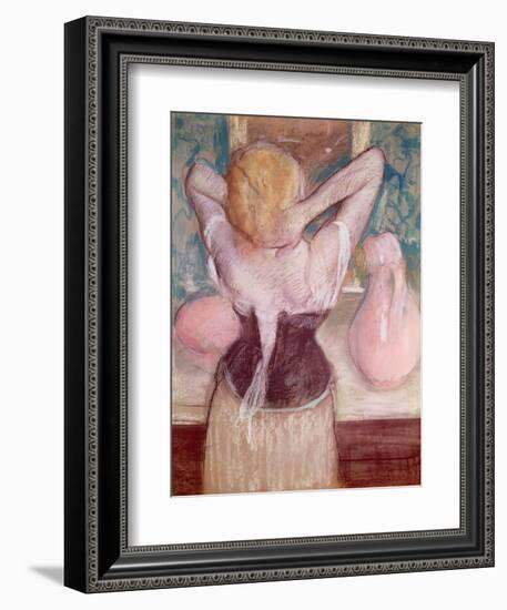 La Toilette-Edgar Degas-Framed Giclee Print