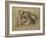 La Toilette-Edgar Degas-Framed Premium Giclee Print