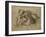 La Toilette-Edgar Degas-Framed Premium Giclee Print