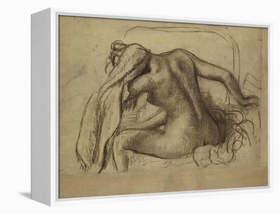 La Toilette-Edgar Degas-Framed Premier Image Canvas