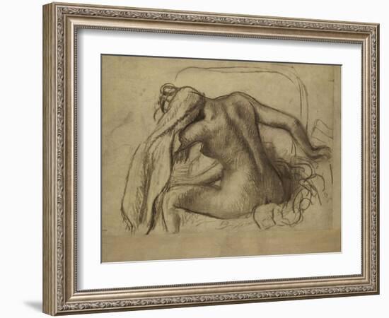 La Toilette-Edgar Degas-Framed Giclee Print