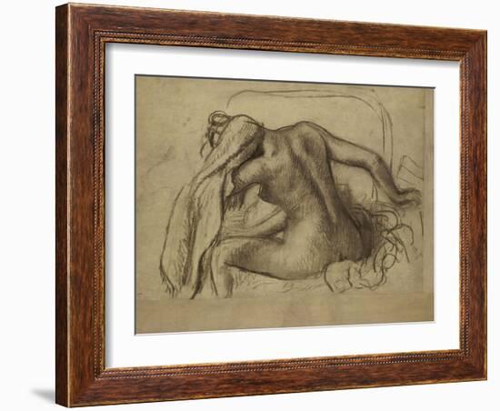 La Toilette-Edgar Degas-Framed Giclee Print