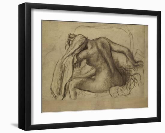 La Toilette-Edgar Degas-Framed Giclee Print