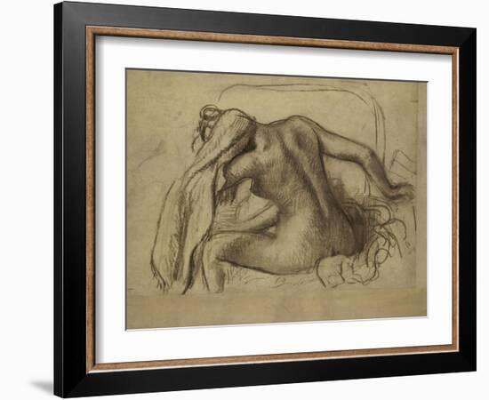 La Toilette-Edgar Degas-Framed Giclee Print