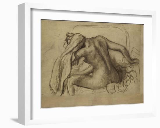 La Toilette-Edgar Degas-Framed Giclee Print