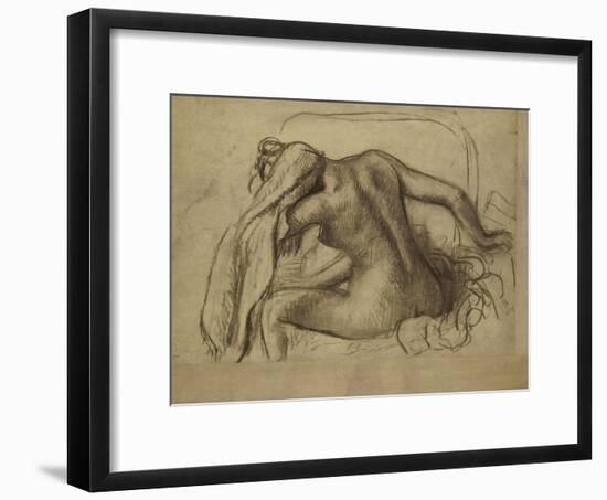 La Toilette-Edgar Degas-Framed Giclee Print