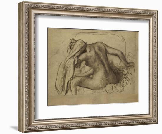 La Toilette-Edgar Degas-Framed Giclee Print