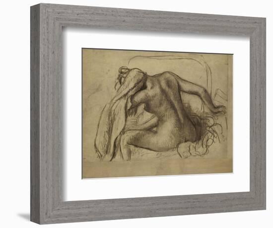 La Toilette-Edgar Degas-Framed Giclee Print