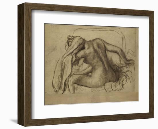 La Toilette-Edgar Degas-Framed Giclee Print