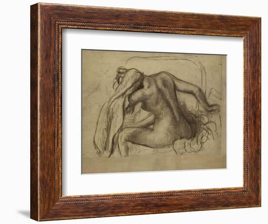 La Toilette-Edgar Degas-Framed Giclee Print