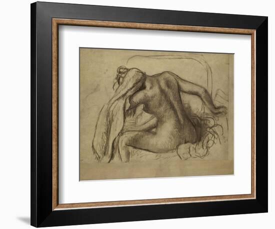 La Toilette-Edgar Degas-Framed Giclee Print