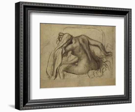La Toilette-Edgar Degas-Framed Giclee Print