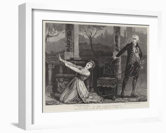 La Tosca at the Garrick Theatre-Edward Frederick Brewtnall-Framed Giclee Print