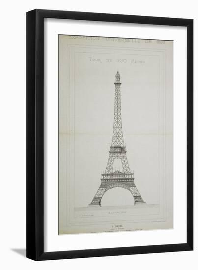 La Tour de 300 mètres-null-Framed Giclee Print