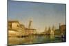 La tour de San Pietro à Venise-Félix Ziem-Mounted Giclee Print