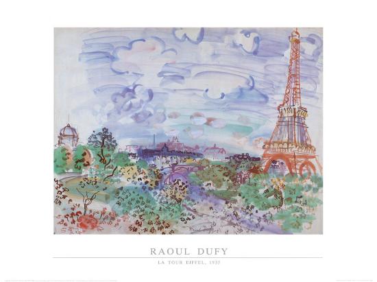 La Tour Eiffel 1935 Art Print Raoul Dufy Art Com La Tour Eiffel 1935 Art Print Raoul Dufy Art Com